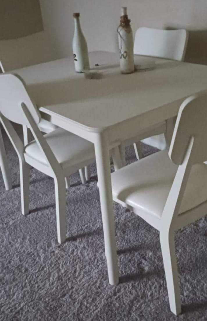 Dinning Table And Chairs And Twin Bed