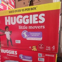 Huggies 4 $35 Each Box. 
