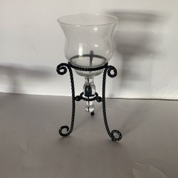Metal  Decorative Candle Holder, Candle Not Included