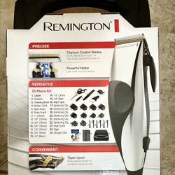Remington 25 Piece Clipper kit with Titanium Coated Blades