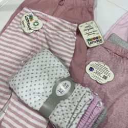 10 New Babygirl Pants 6-24 Months 