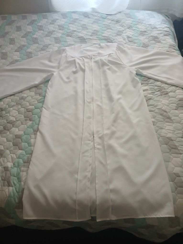 White Choir Robe