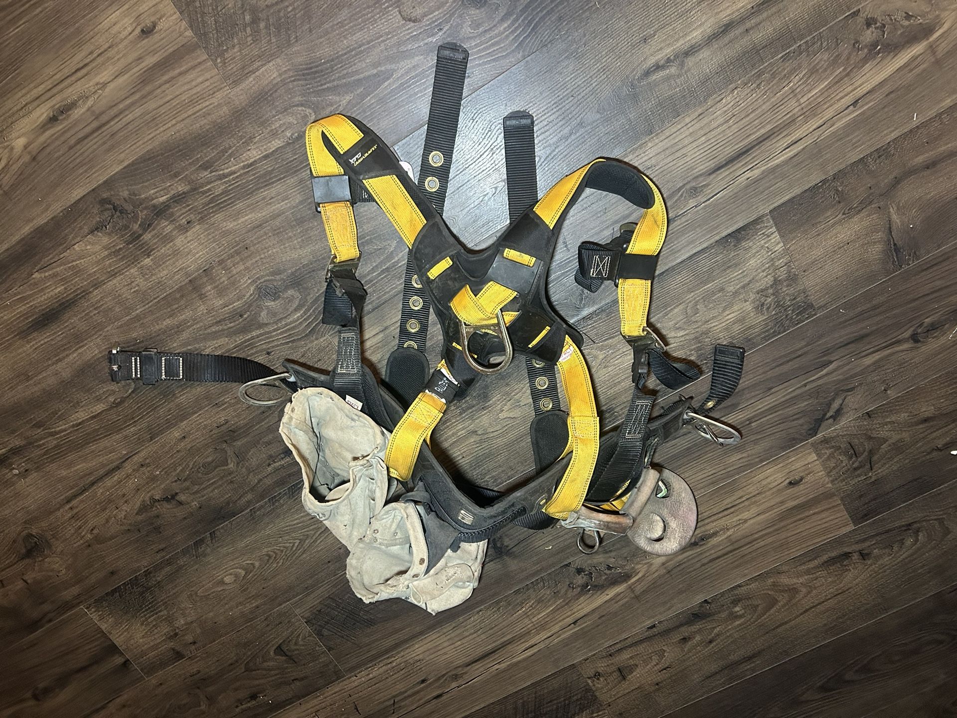 Falltech Harness With Ironworker Setup