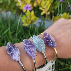 Healing Crystal Bangels 