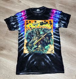 Rockville Festival Tie Dye Band Tee Size Medium Double Sided