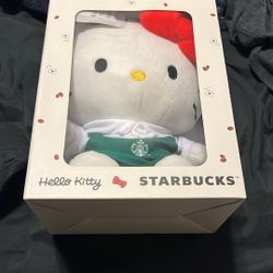 Sanrio Hello Kitty x Starbucks Plush 