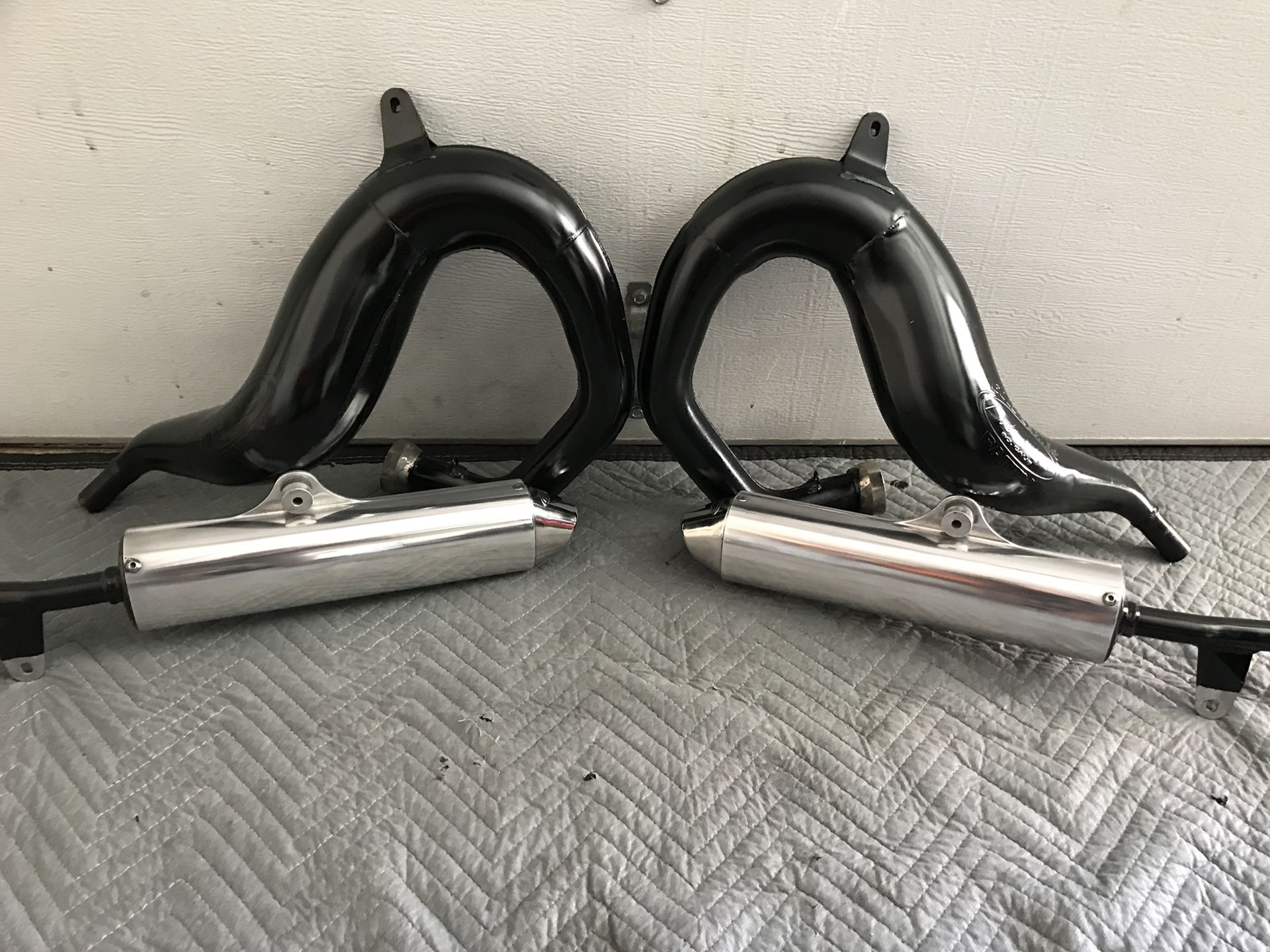 Yamaha Banshee FMF Gold Series Fatty Pipes And Silencers