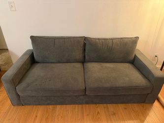 Dark grey 2 seater sofa