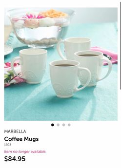 Princess House Coffee Mugs