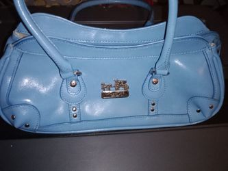 Blue Coach Purse. Tag Cut Off For Some Reason That's How I Got It. Best Offer Takes It