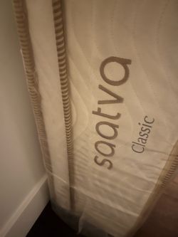 Brand new: Saatva organic twin mattress