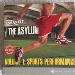 Insanity Asylum Volume 1 DVD Sports Performance Workout Exercise New
