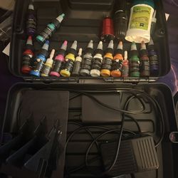 NEEBOL wireless tattoo gun (includes foot pedal)