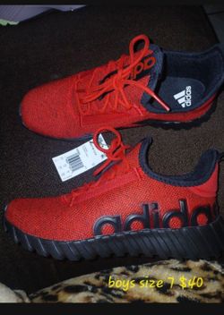 New teen boys size 7 Adidas shoes