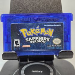 Pokémon Sapphire For Nintendo Game Boy Advance 