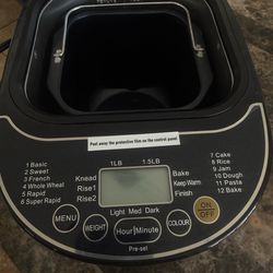 Bread maker