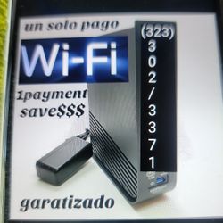 Great Save Wifi Router With Modem Cat5e New Condition 