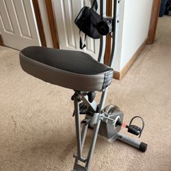 Health & Fitness Foldable Upright Exercise Bike – $50