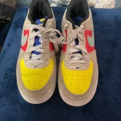 Nike Air Force One Low “Multicolor Velcro” Grade School