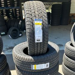 265-65-18 GOODYEAR SET OF 4 ALL-TERRAIN TIRES FOR SALE AT SPECIAL.WE FINANCE NO CREDIT NEEDED💥
