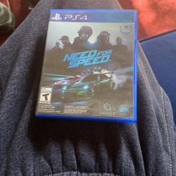 Need For Speed Game PS4