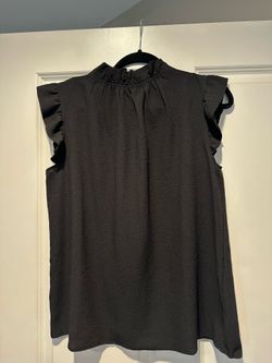 Ruffle top size L