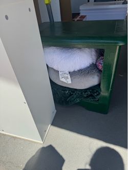 FREE Green cat bed