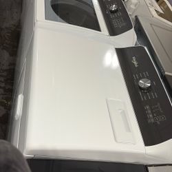 Whirlpool Topload Washer And Electric Dryer 