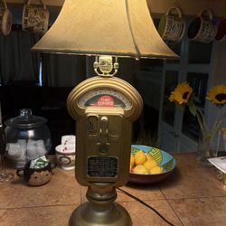 Antique Parking Meter Lamp