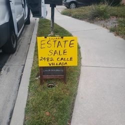 estate sale 730am