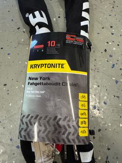 Kryptonite New York Fahgettaboudit Chain Lock