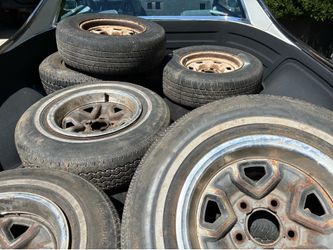 14 inch rally wheels and tires