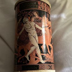 VINTAGE  RARE  OUZOUNIS  AMPHORA BOTTLE