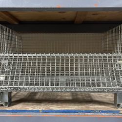 Collapsible Wire Container | 32 X 20 X 22