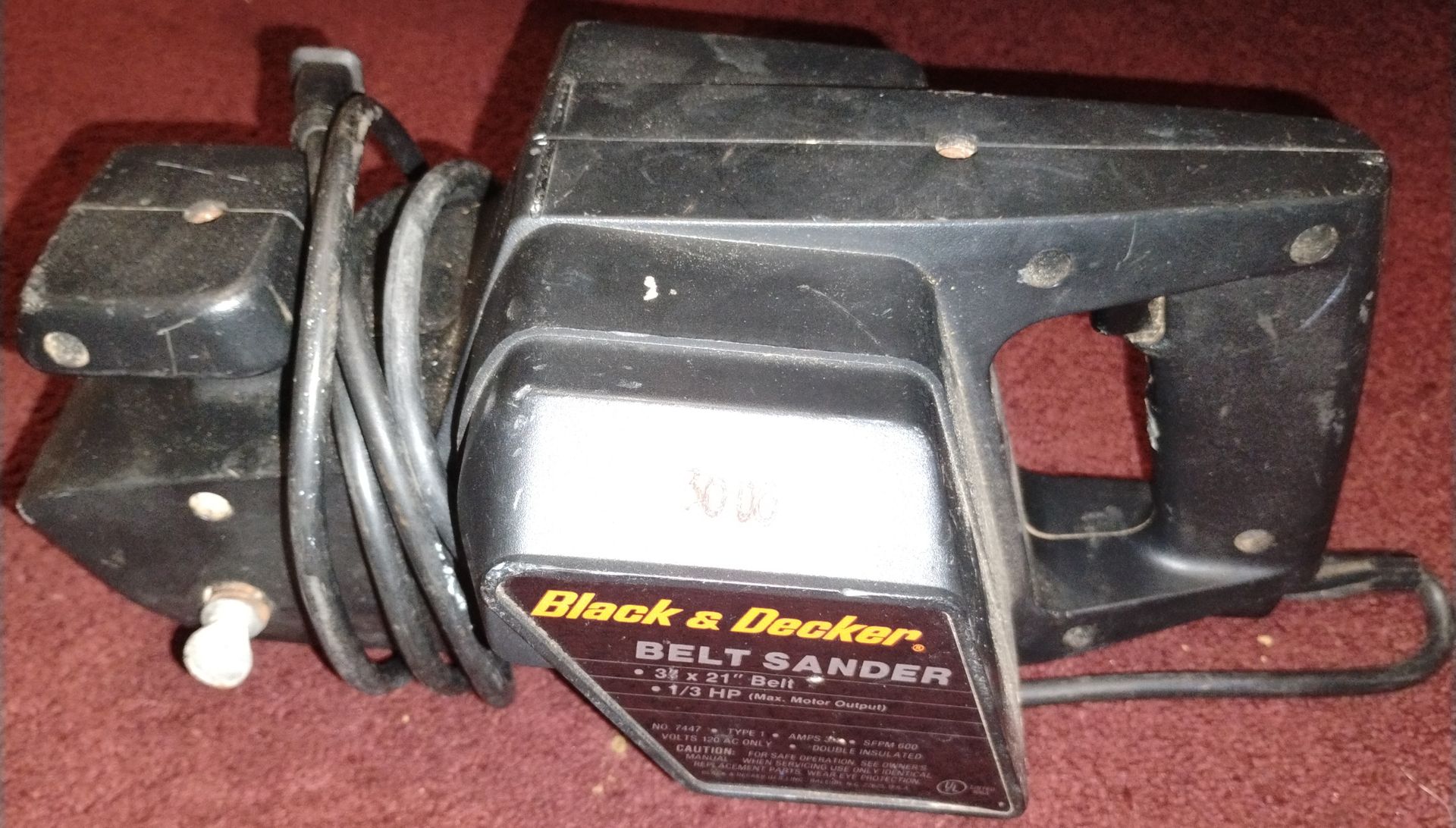 Black & Decker Belt Sander PRE-OWNED