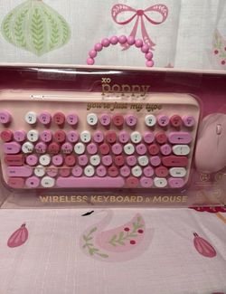 Pink Wireless Keyboard