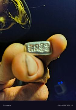 Atlantis mint 1/2oz 999 silver bar