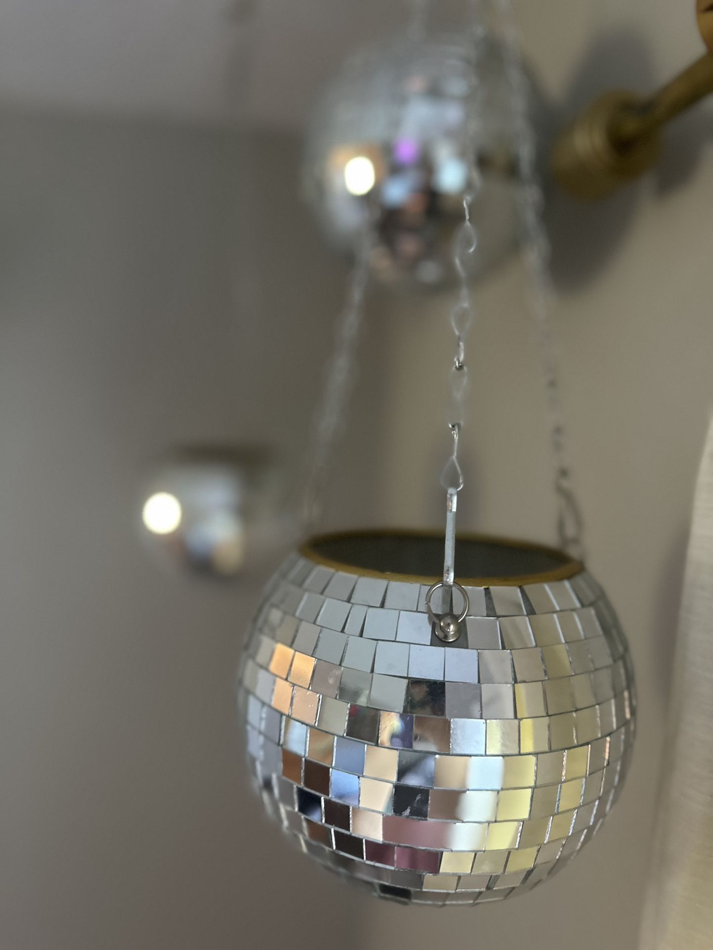 Disco Ball Planter