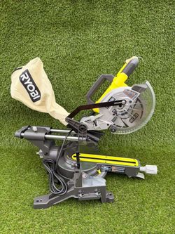 RYOBI 10 Amp Corded 7-1/4 in. Compound Sliding Miter Saw