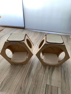 Armarkat Real Wood Wall Cat Condos (Pair)