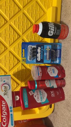 Men's Grooming Bundle – Gillette, Old Spice, Colgate