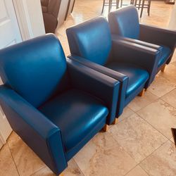 3 custom built chairs