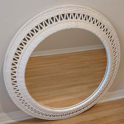 Wicker Patterned Mirror