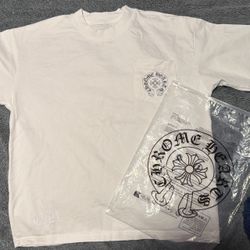 White crewneck T-shirt