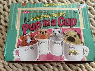 Schylling Pup in a Cup Squishies