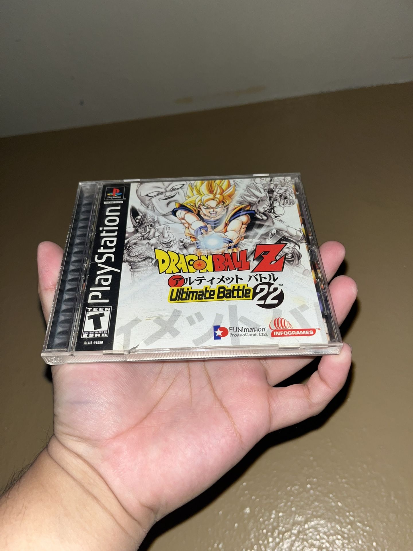 PlayStation 1 Video Game Ps1 PS3 Ps2 Dragon Ball Z Ultimate Battle Anime Manga