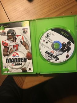 XBOX- Madden 04