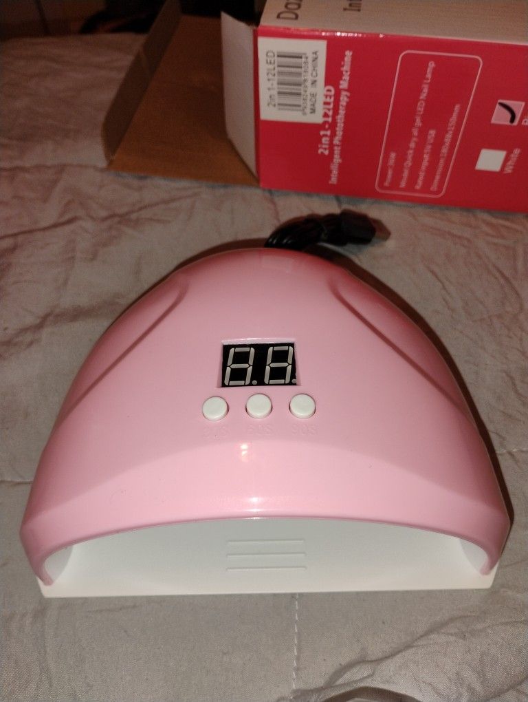 Cures Gel Nails new In Box Pink