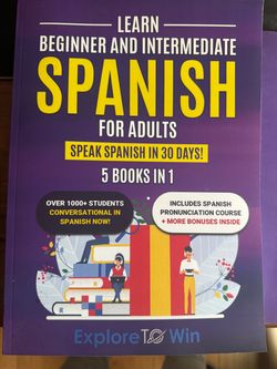 Learn Spanish - 3 Highly Rated Books (Money Going Towards My Church :) )