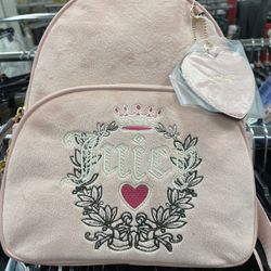 Juicy Couture Pink Backpack